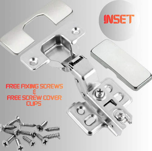 Inset hinges 35mm soft - 35mm,