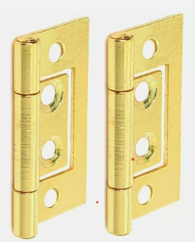 Set flush door hinges - 2,