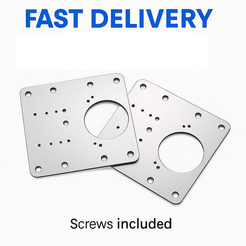 Cabinet hinge repair plate 2 - cabinet,