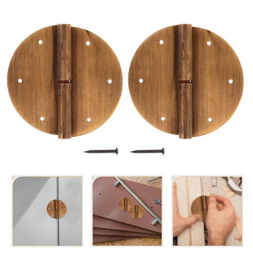 Dark brown vintage brass - brown,