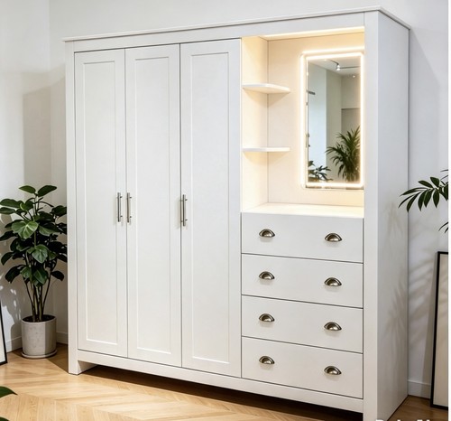 Door wardrobe with 4 - wardrobe,