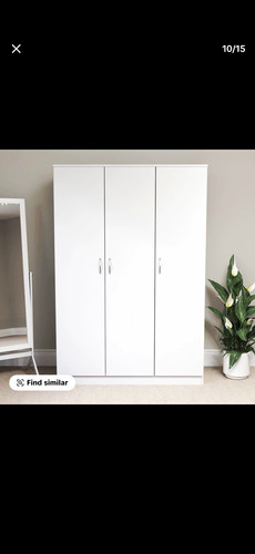 White door freestanding - door,