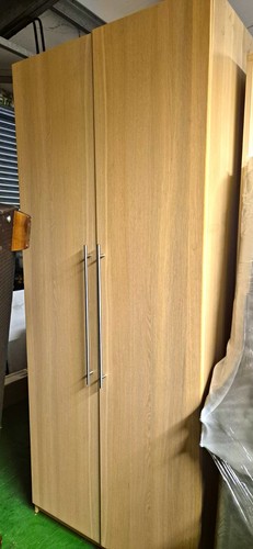 Ikea pax freestanding oak - ikea,