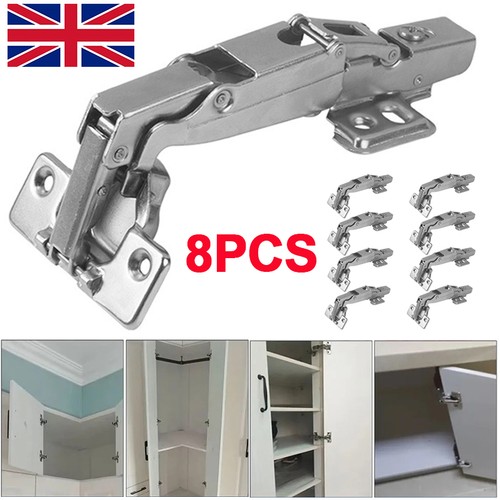 8pcs 165 degree cabinet hinges - cabinet,