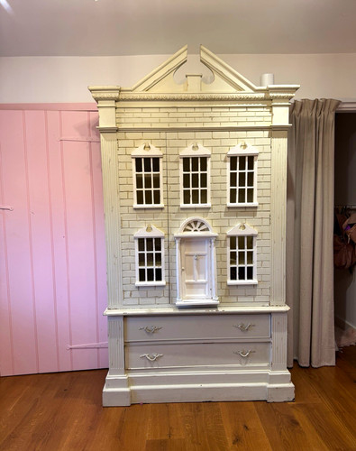 White house front wardrobe - white, house-front