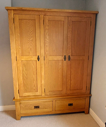 Door freestanding oak - door,